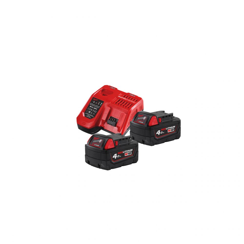 Milwaukee - 18V Starterset M18 (M18 NRG-402) 